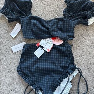 Selkie ruffled Bikini Set